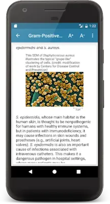 Microbiology android App screenshot 2